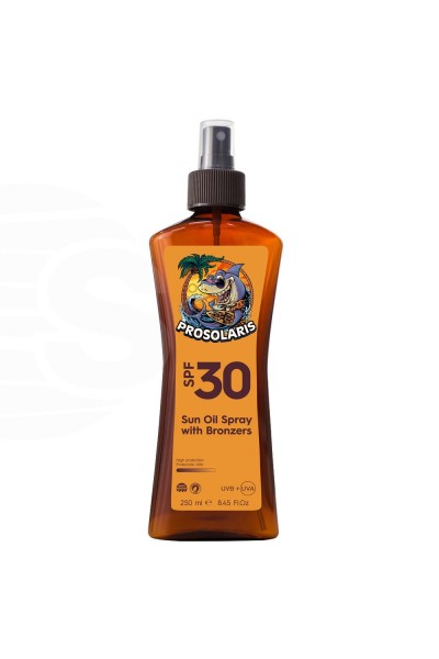 Prosolaris SPF 30 Sun Oil Spray / bronzers 250ml 